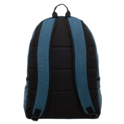 Ready Player One Character Inspired Patches All Over Laptop Backpack Blue