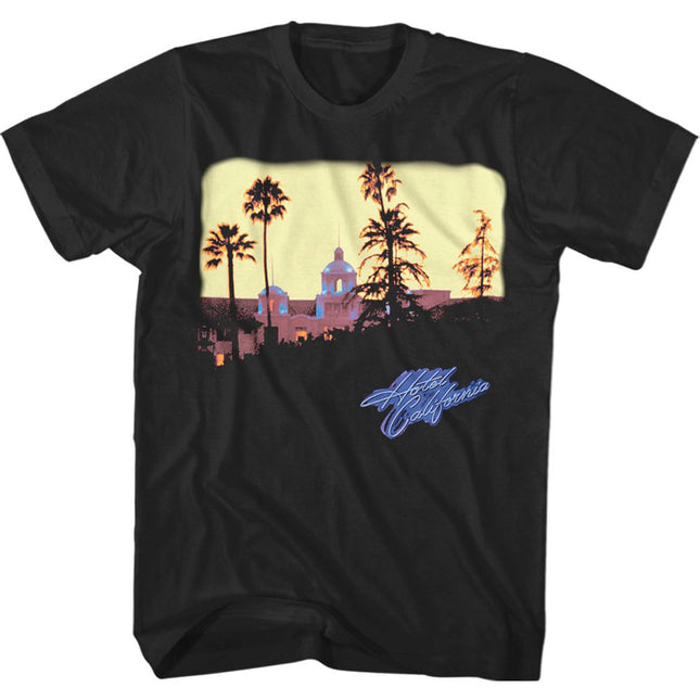 Eagles Band Rock Alternative Cotton Hotel California Unisex Short Sleeves Tee Shirt