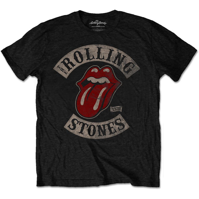 The Rolling Stones Classic Tongue Tour 1978 Unisex Short Sleeves Tee Shirt