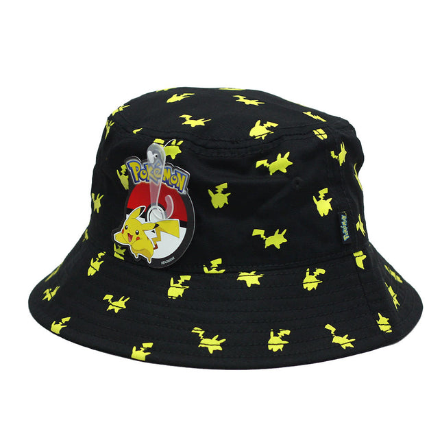 Nintendo Pokemon Pikachu All Over Bucket Hat
