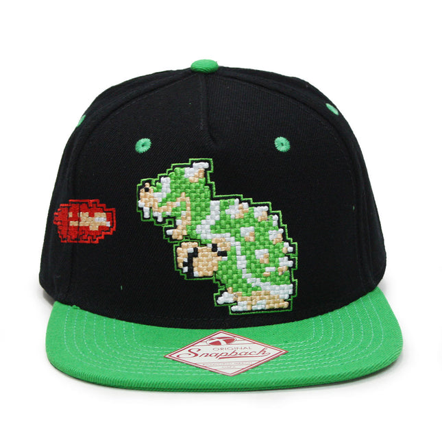 Nintendo Super Mario Bowser Flat Brim Snapback Baseball Cap