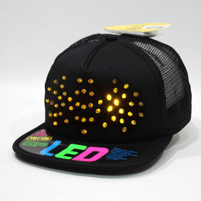 Batman LED Logo Trucker Baseball Cap