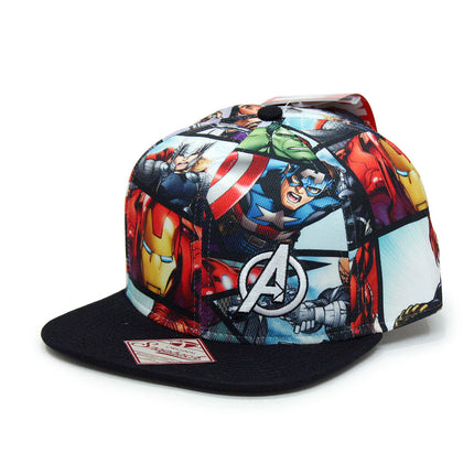 Marvel Superhero Avengers Sublimated Adjustable Snapback Baseball Cap