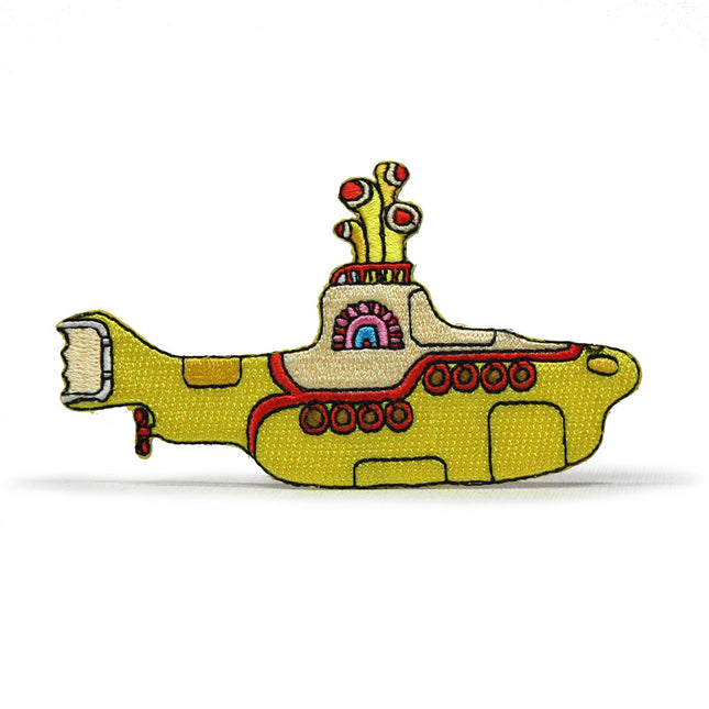 The Beatles Yellow Sub Submarine Embroidered Iron on Patch