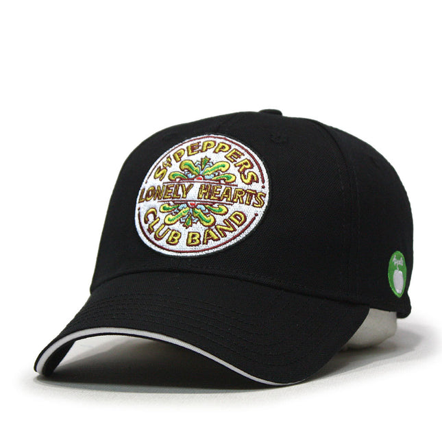 The Beatles Classic Sgt. Pepper Black Adjustable Baseball Cap