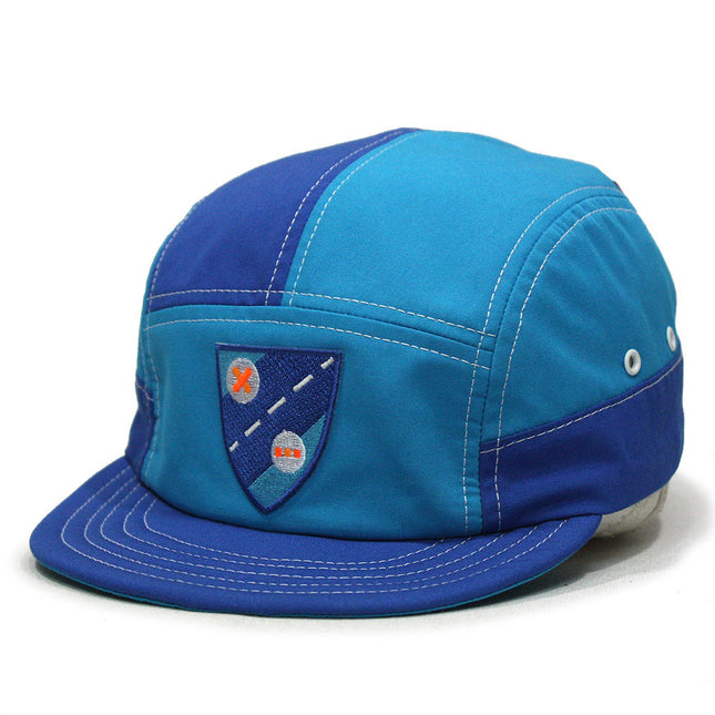 Shield Blue Vintage Style Brim Camper