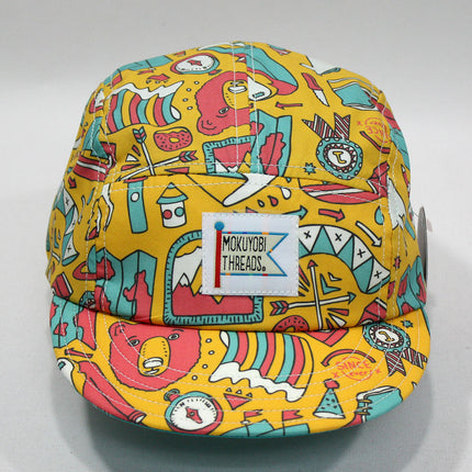 Adventure Party Vintage Style Brim 5 Panel Hat