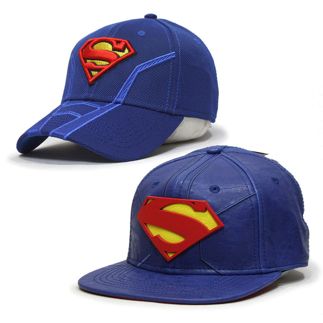Superman Suit Up Inspired Acrive Adjustable / Fitted Baseball Cap