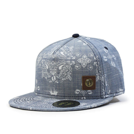 Hang Ten Chambray Adjustable Snapback Baseball Cap