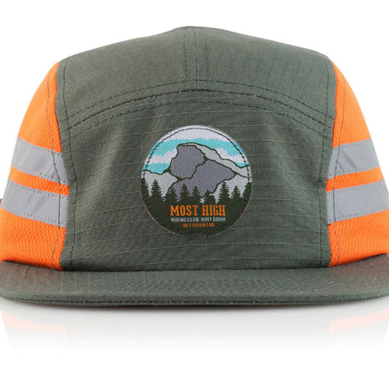MH Reflective Stripes Side Adjustable Strap Back Camper Hat