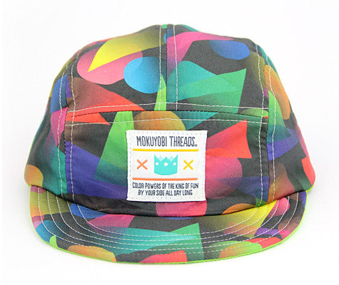 Fading Shapes Vintage Style Brim Camper