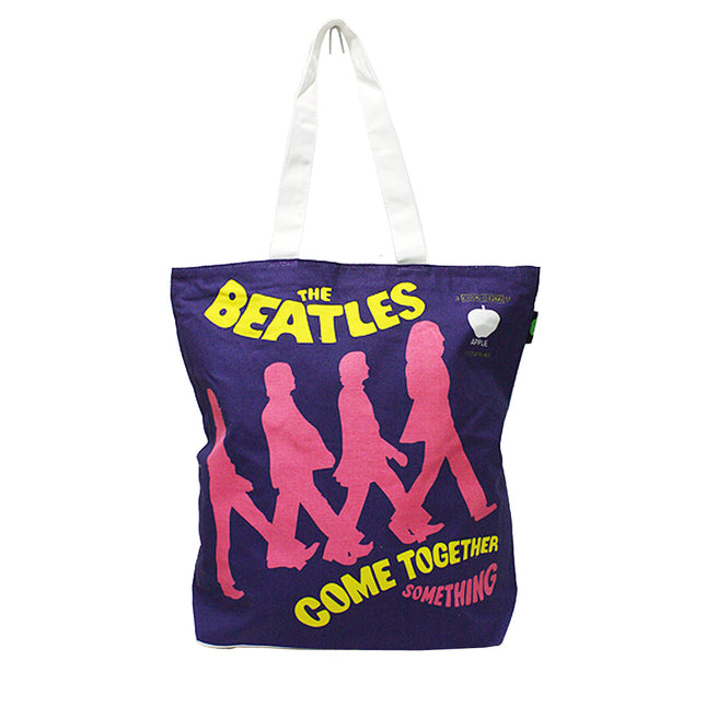 The Beatles Cotton Tote Bag with Zip Top Come Together