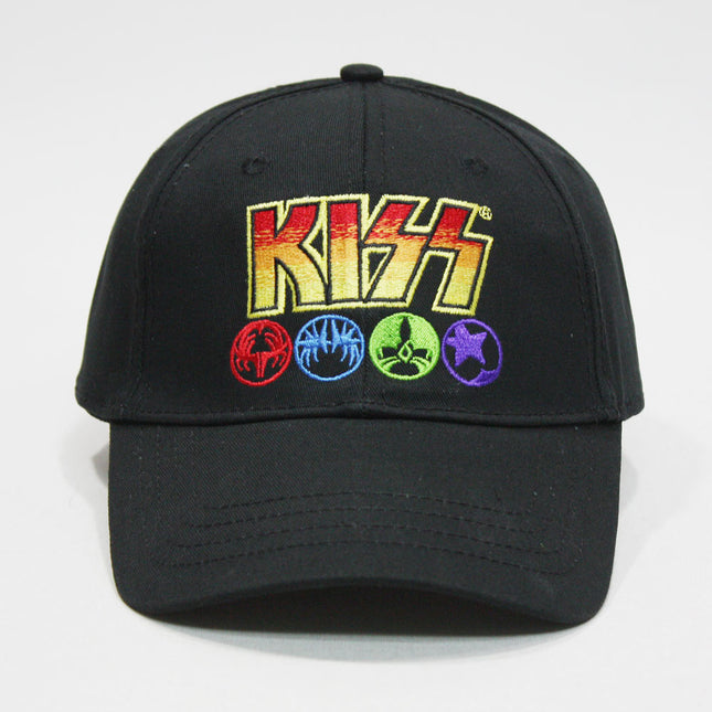 KISS Band Rock and Roll Faces & Icons adjustable Baseball Cap