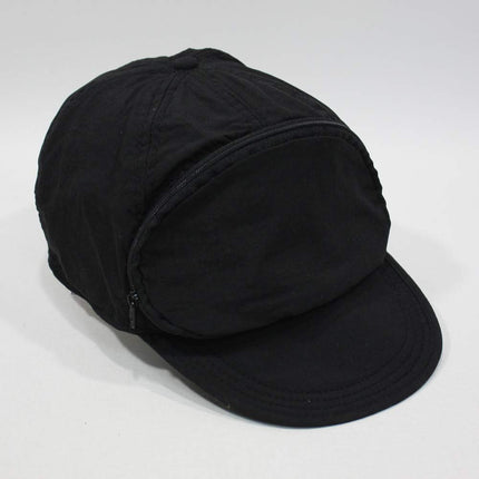 Cap Sac Adjustable Cap with Pocket Black