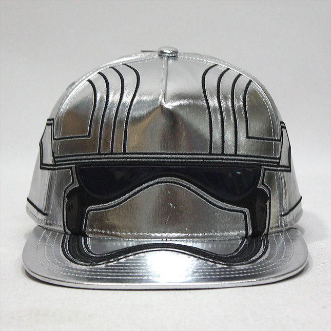 Star Wars Episode 7 Captain Phasma Bigface Flat Brim Snapback Baseball Cap
