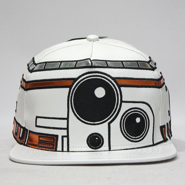 Star Wars Episode 7 BB8 Big Face Flat Brim Snapback Baseball Cap