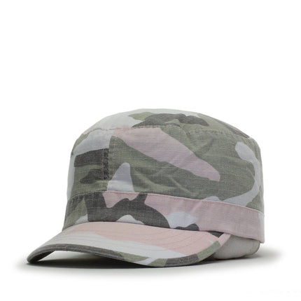 Women's Vintage Fatigue Military Adjustable  Cadet Caps