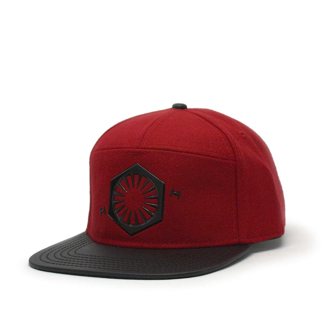 Salt Planet Metal Embroidered Felt 7 Panel Snapback Baseball Cap