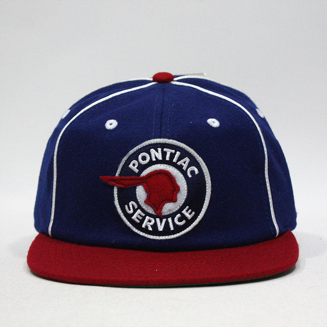 GM Pontiac Wool Adjustable Flatbill Baseball Cap