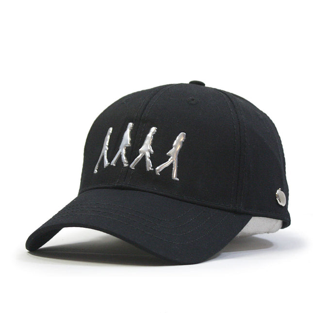 The Beatles Classic Abbey Road Black Adjustable Baseball Cap