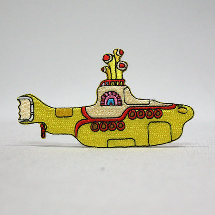 The Beatles Yellow Sub Submarine Embroidered Iron on Patch