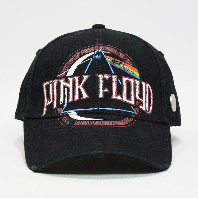 Pink Floyd Distressed Animal Album Velcro Adjustable Baseball Cap