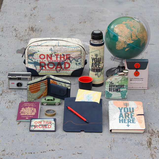 Cartography Travel Wallet