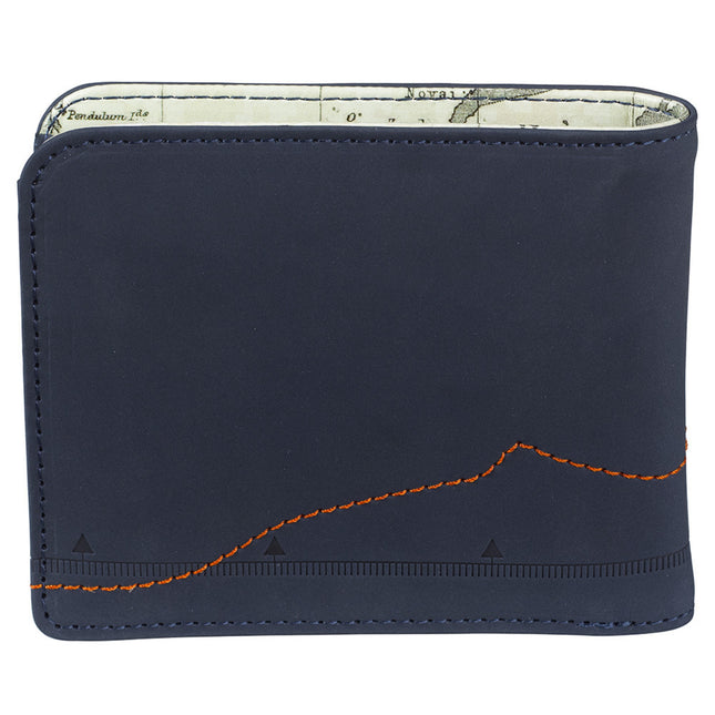Cartography On the Road Mid-19th-century Atlas Map Leather Wallet