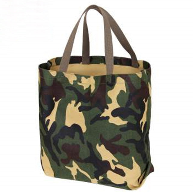Camouflage Canvas Cotton Tote Shoulder Bag