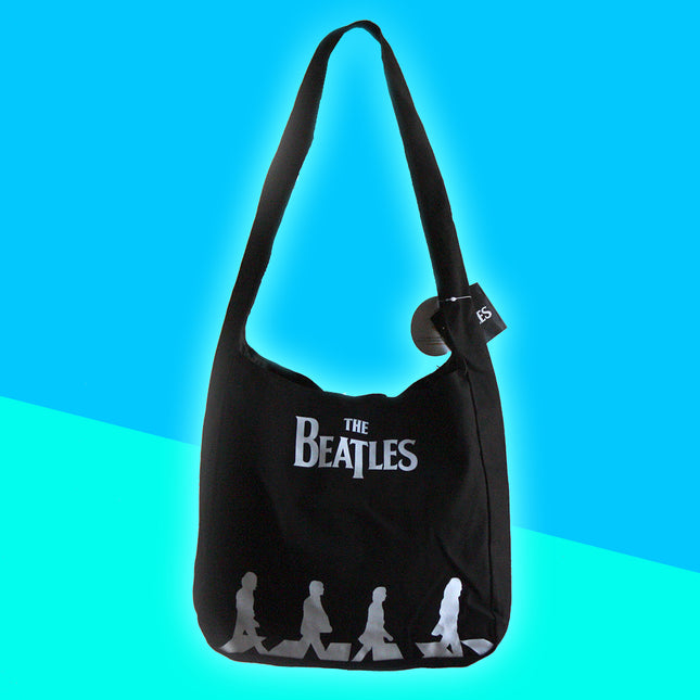 The Beatles Abbey Road Silhouette Canvas Shoulder Bag