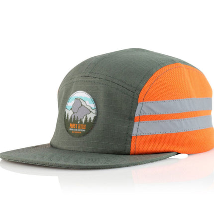 MH Reflective Stripes Side Adjustable Strap Back Camper Hat