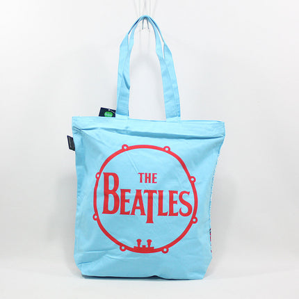 The Beatles Cotton Tote Bag with Zip Top Lady Madonna