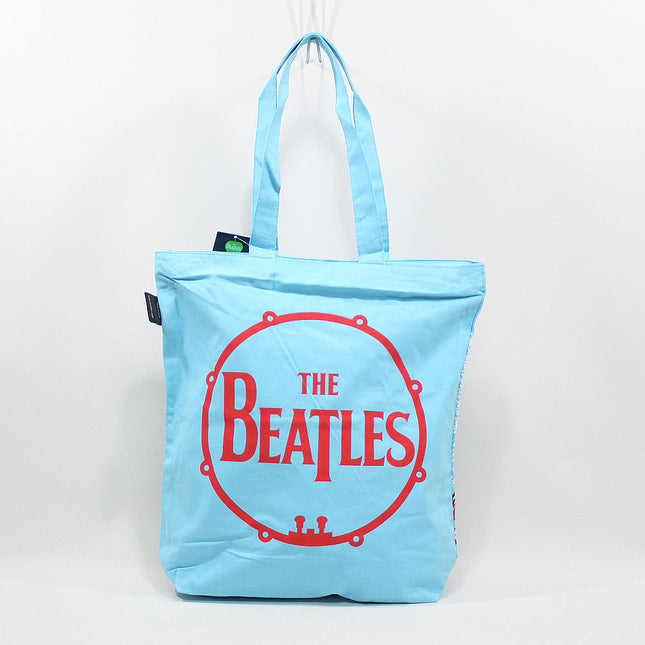 The Beatles Cotton Tote Bag with Zip Top Lady Madonna