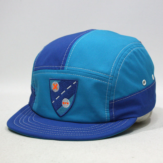 Shield Blue Vintage Style Brim Camper
