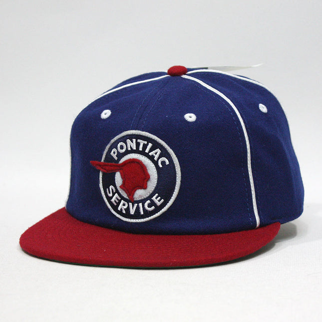 GM Pontiac Wool Adjustable Flatbill Baseball Cap