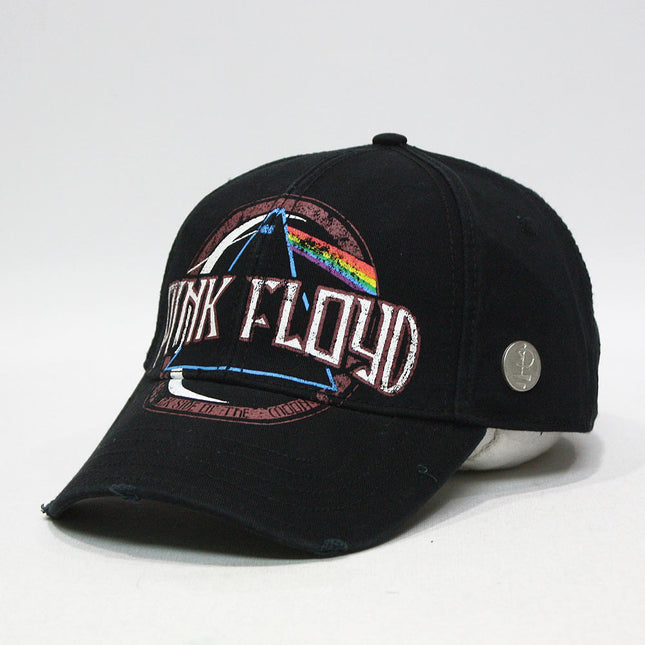 Pink Floyd Distressed Animal Album Velcro Adjustable Baseball Cap