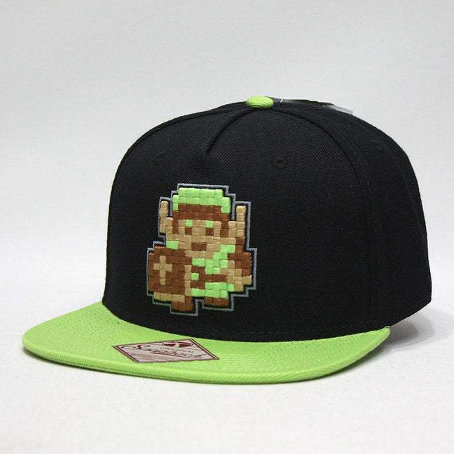 Nintendo Zelda Link Flat Brim Snapback Baseball Cap
