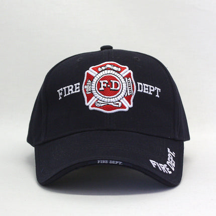 Deluxe Fire Department Low Profile Adjustable Baseball Cap