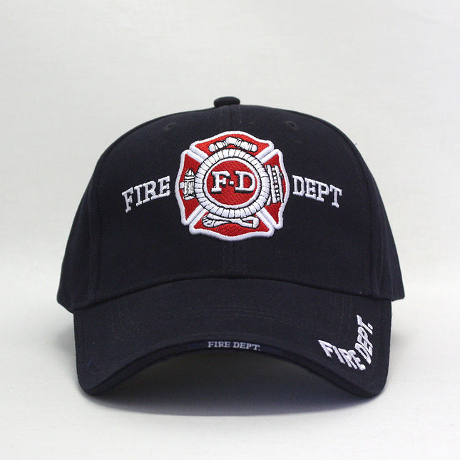 Deluxe Fire Department Low Profile Adjustable Baseball Cap