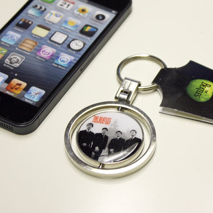 The Beatles Liverpool 1962 Two Sided Metal Key Chain Key Ring