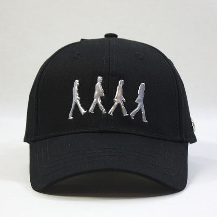 The Beatles Classic Abbey Road Black Adjustable Baseball Cap