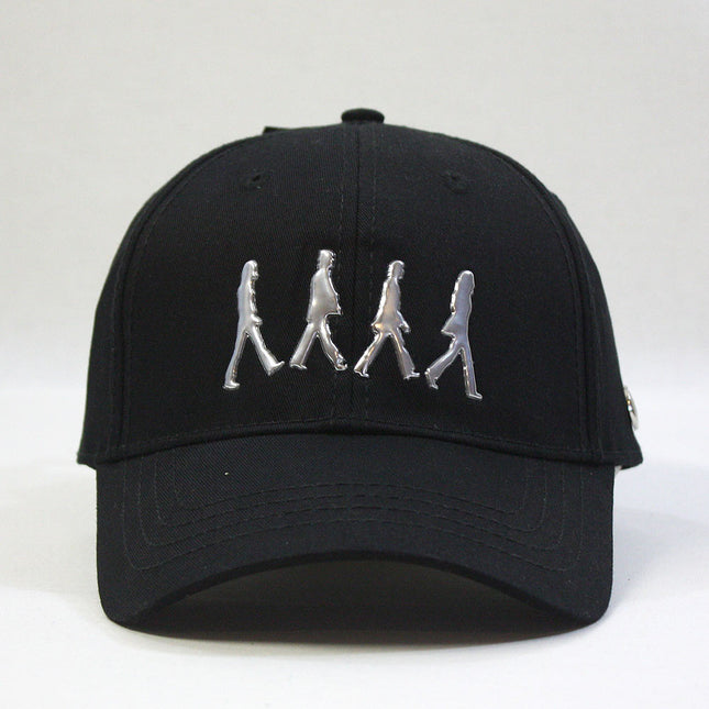 The Beatles Classic Abbey Road Black Adjustable Baseball Cap