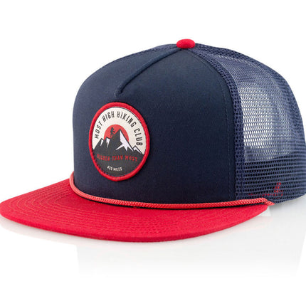 Higher MHHC Woven Patch Adjustable Snapback Trucker Hat
