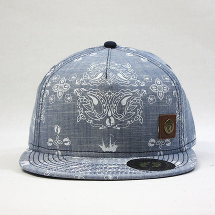 Hang Ten Chambray Adjustable Snapback Baseball Cap