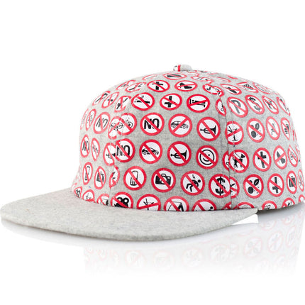 No All Over Stefan Janoski Adjustable Snapback Baseball Cap
