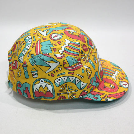 Adventure Party Vintage Style Brim 5 Panel Hat