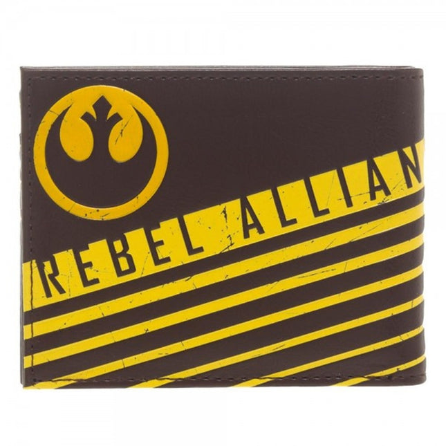 Star Wars Rebel Alliance Brown Bi-Fold Wallet