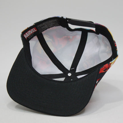 Marvel Superhero Avengers Sublimated Adjustable Snapback Baseball Cap