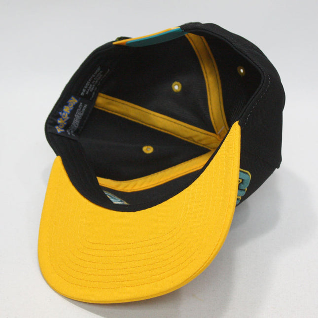 Pokemon Embroidered Charized Snapback Flat Brim Baseball Cap