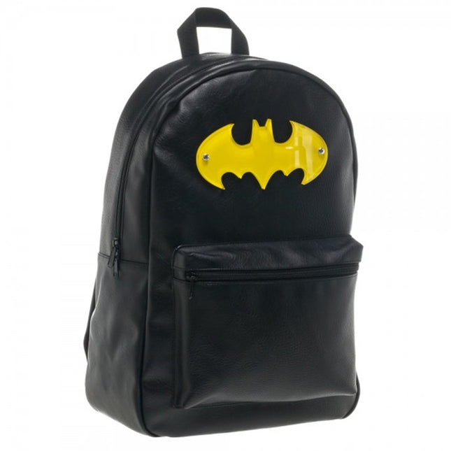 DC Comics Batman Acrylic Logo Backpack